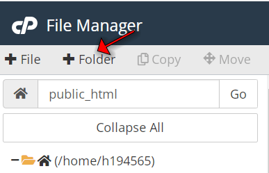 مکان فایل htaccess.