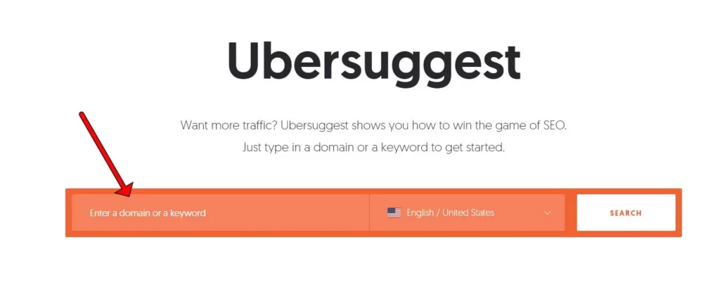 آنالیز رقیب با Ubersuggest