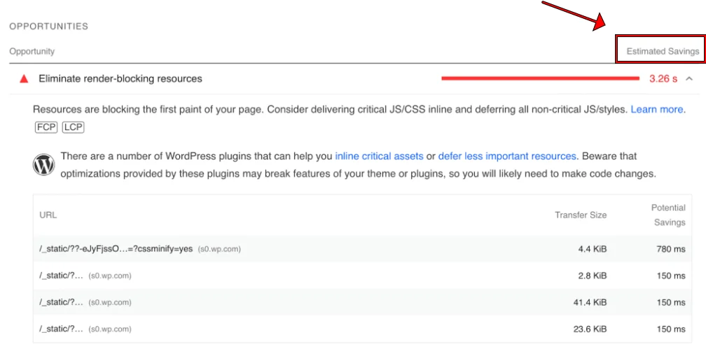 چگونه وجود render‑blocking resources را وب سایت خود آزمایش کنیم؟